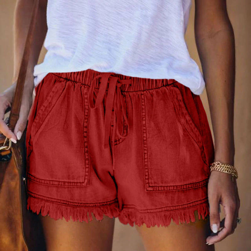 KORDULA I STYLISCHE DENIM KURZHOSE