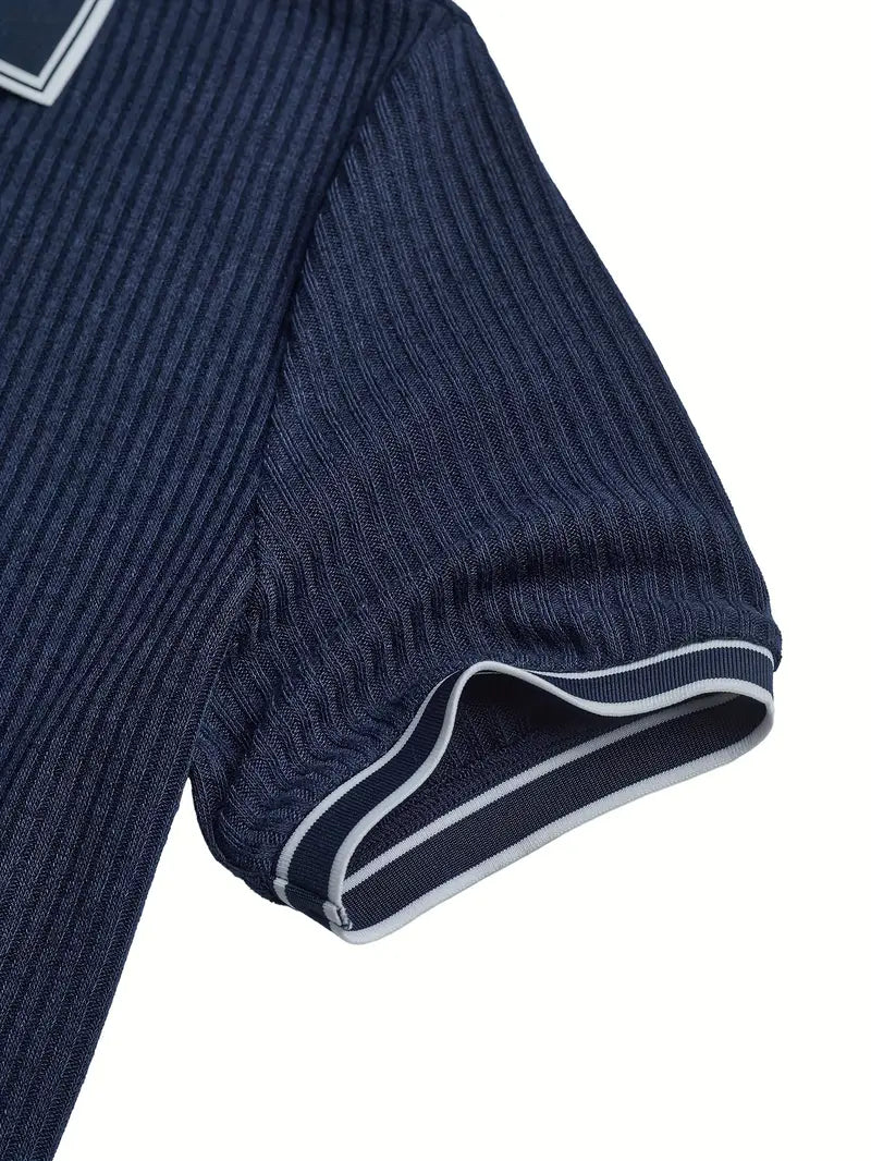 SEBASTIAN I STRUKTURIERTES POLOSHIRT