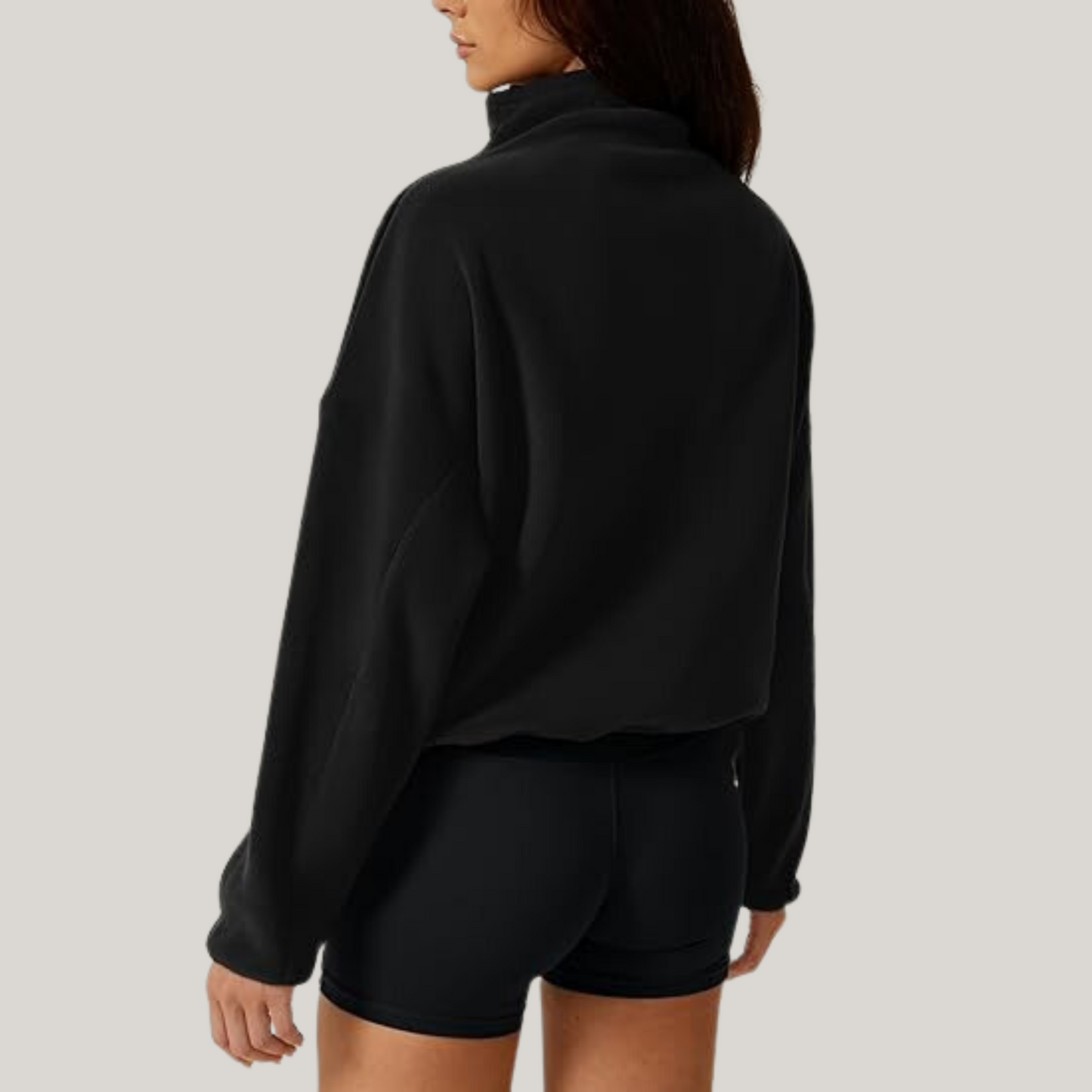 RITA I FLEECE-PULLOVER MIT REISSVERSCHLUSS