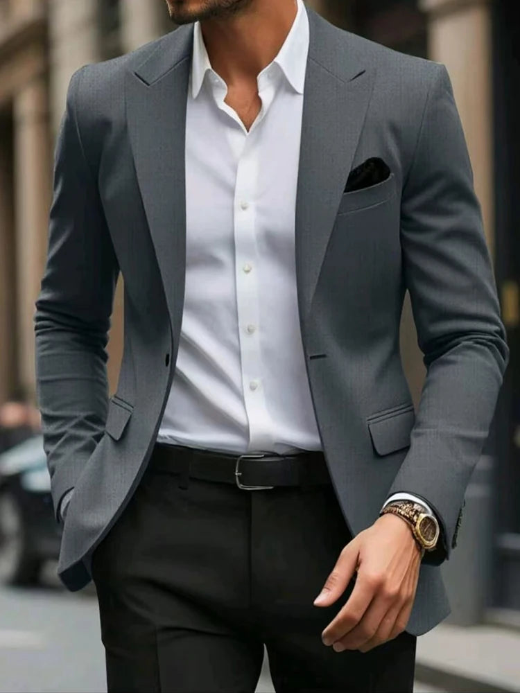 HERWARD I LUXURIÖSER BUTTON-DOWN-SAKKO