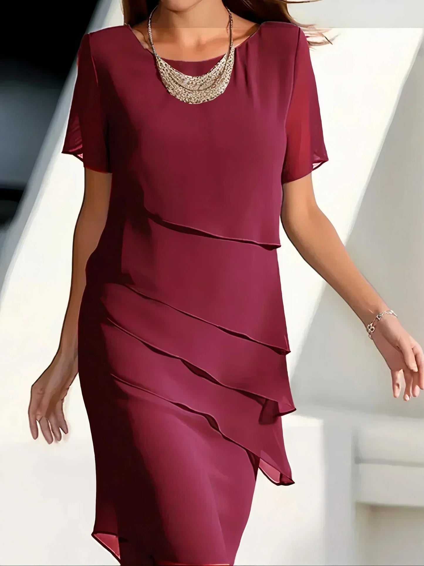 Mona™ - Elegantes Kleid mit Bauchbedeckung