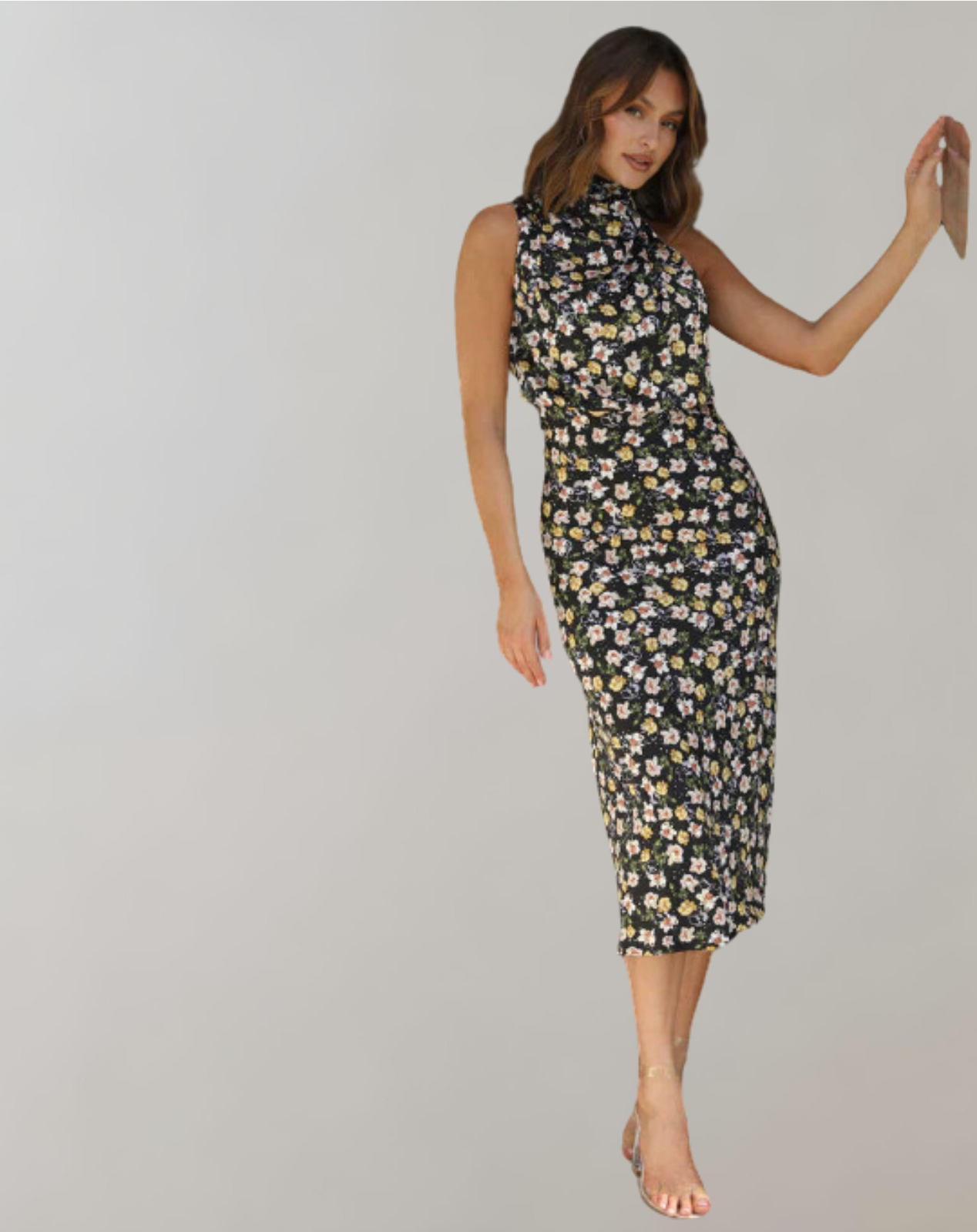 Lanna - Glänzendes Maxileid | Elegantes Abendkleid | Schick