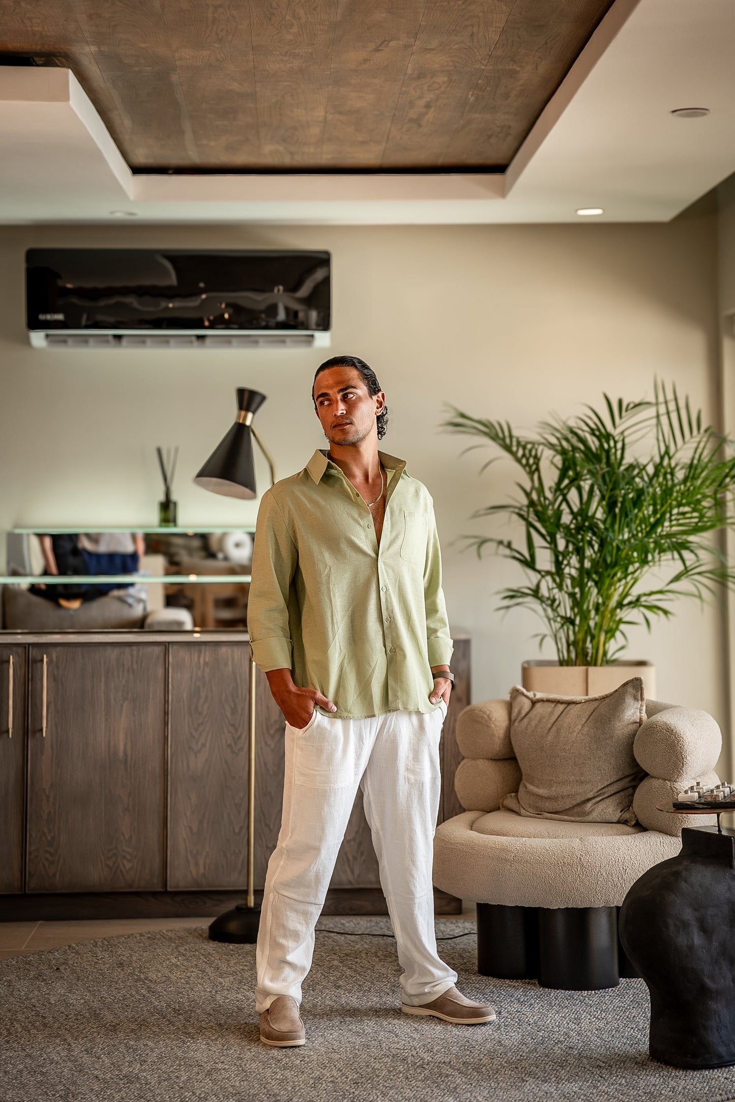 ROLAND I LANGARMHEMD UND HOSE SET