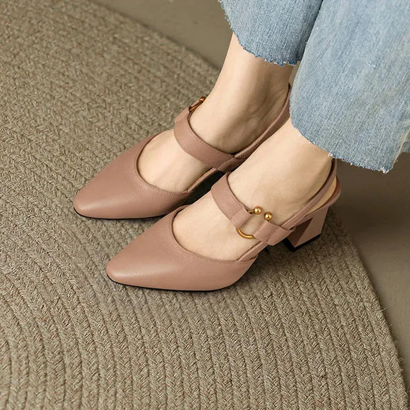 FABIOLA I KLASSISCHE SCHUHE MIT HOHEM ABSATZ