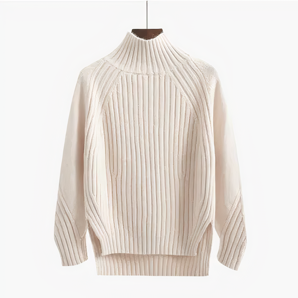 TATIANA I STRICKPULLOVER MIT RUNDHALS