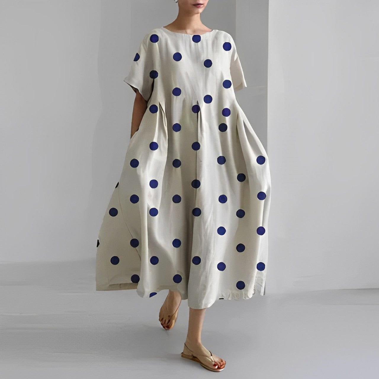 DAISY I ELEGANTES SWING-MIDIKLEID