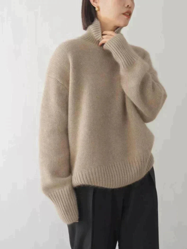 ISARINA I ELEGANTER ROLLKRAGENPULLOVER