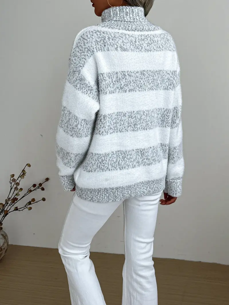 ZITA I STYLISCHER ROLLKRAGENPULLOVER