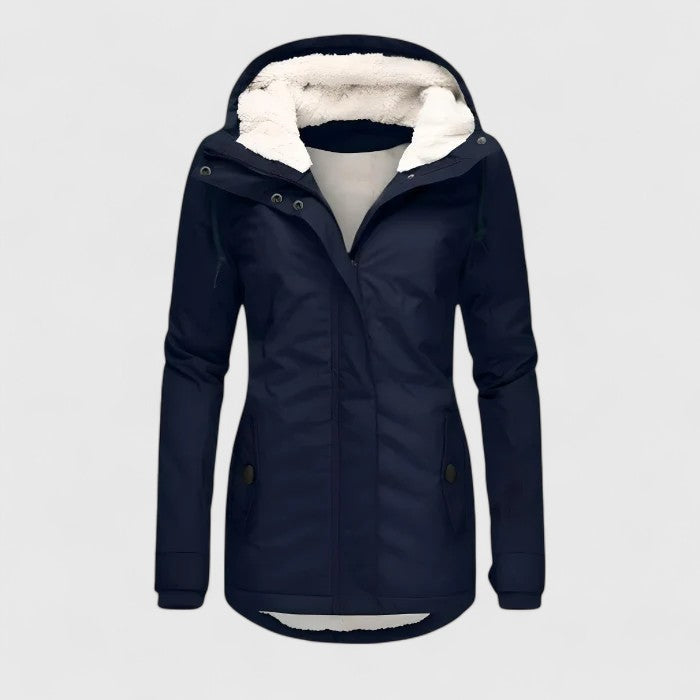 CHRISTY I WARME FLEECEGEFÜTTERTE JACKE