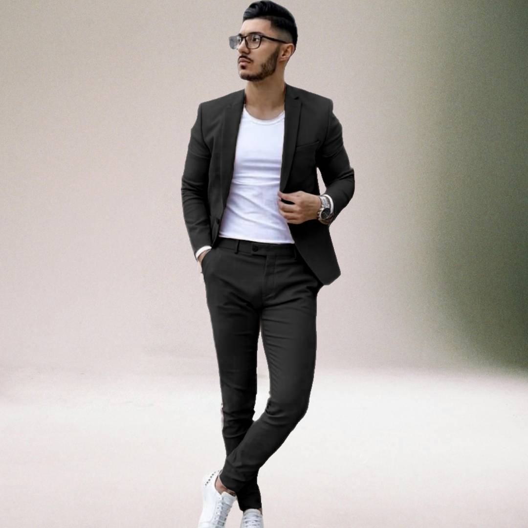 XIST I ELEGANTES BLAZER-HOSEN-SET