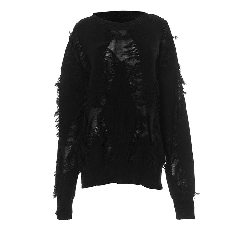 EVELIE I OVERSIZED STRICKPULLOVER