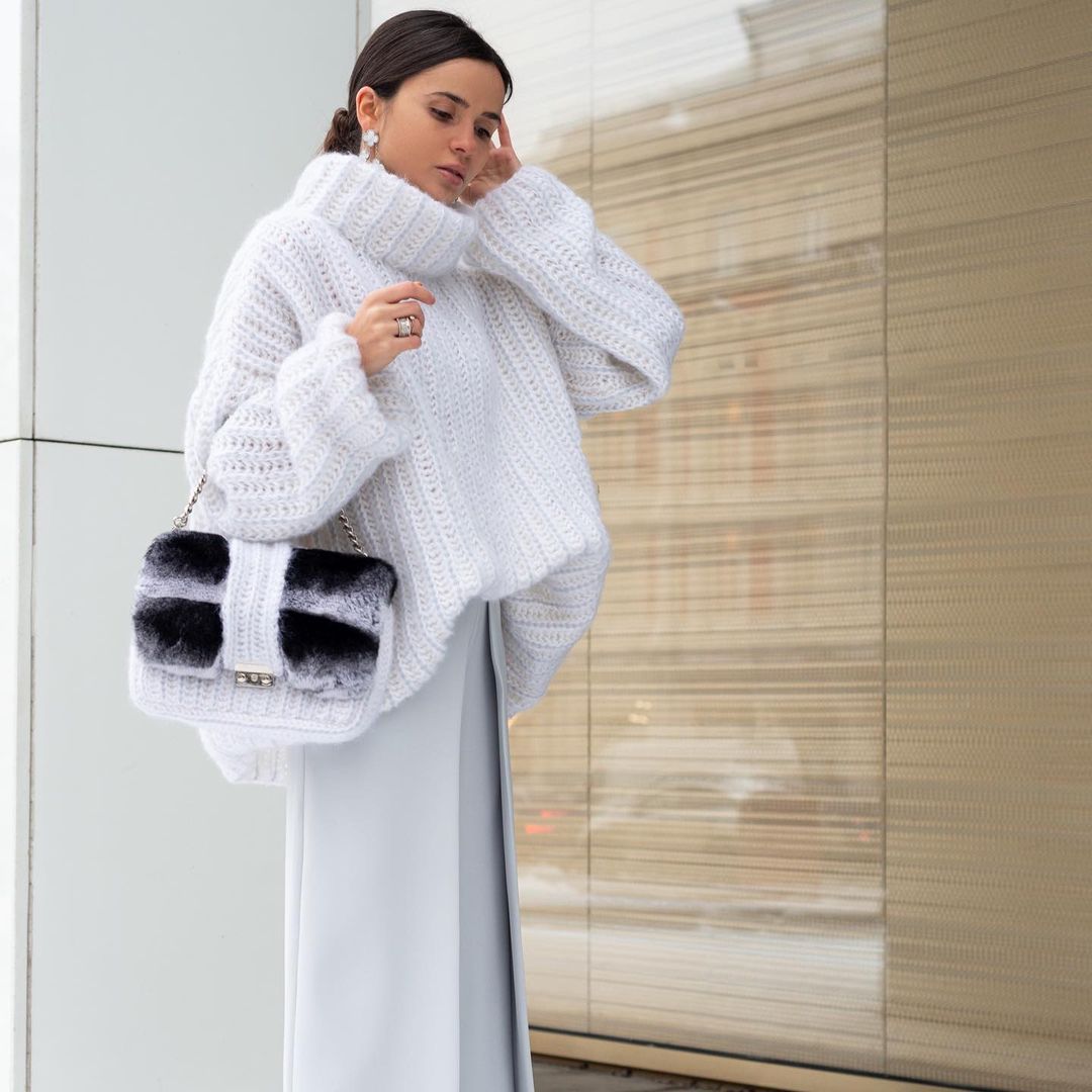 SILKE I OVERSIZE STRICKPULLOVER