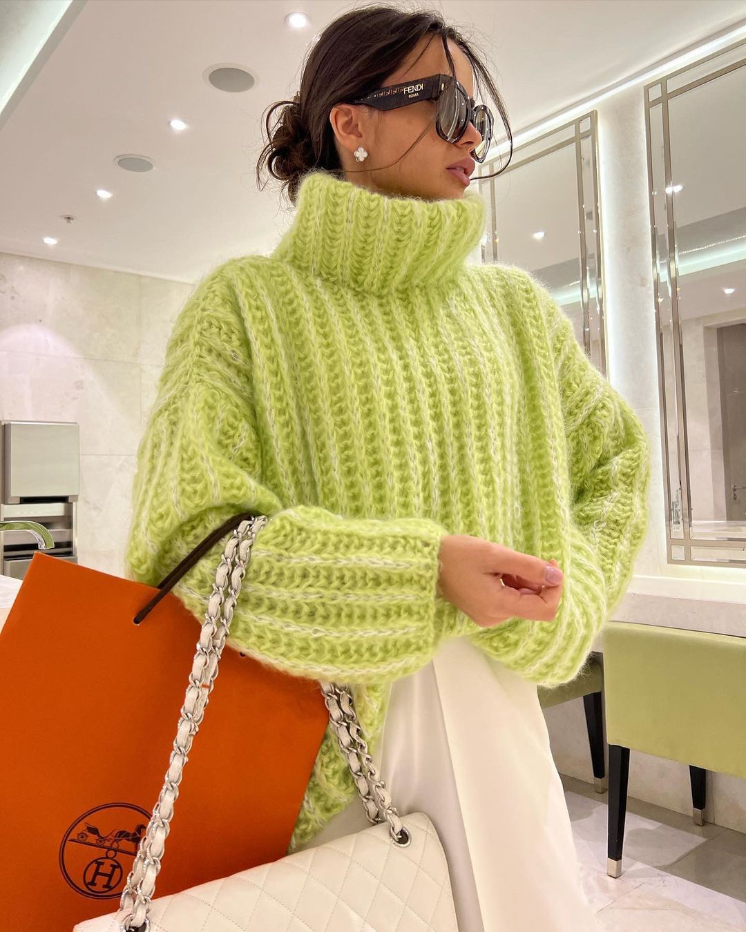 SILKE I OVERSIZE STRICKPULLOVER