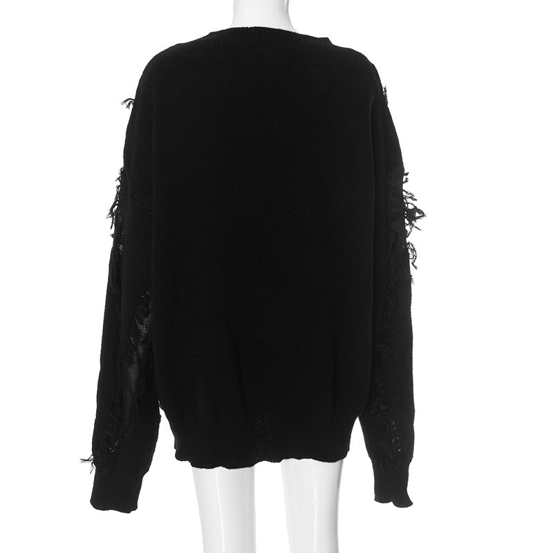 EVELIE I OVERSIZED STRICKPULLOVER