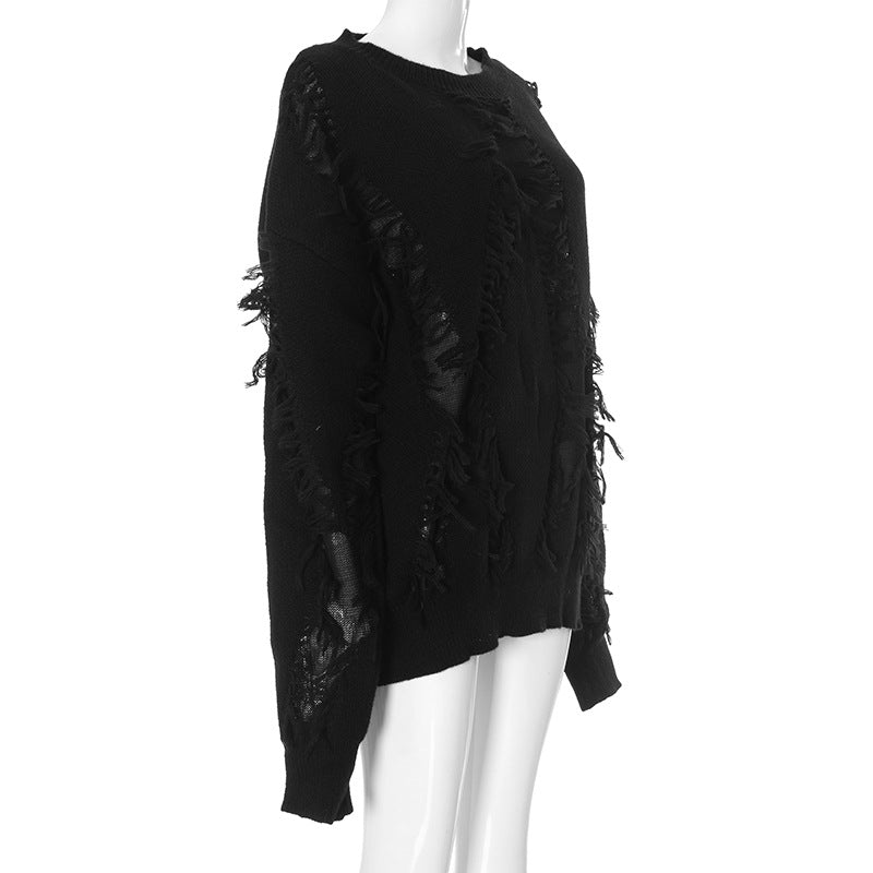 EVELIE I OVERSIZED STRICKPULLOVER