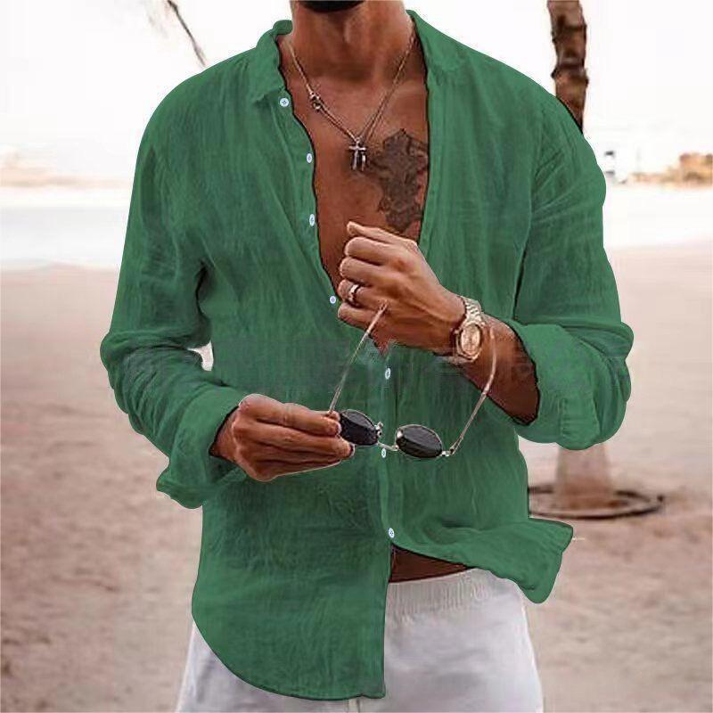 HEINRICH I LANGARM-LEINENHEMD