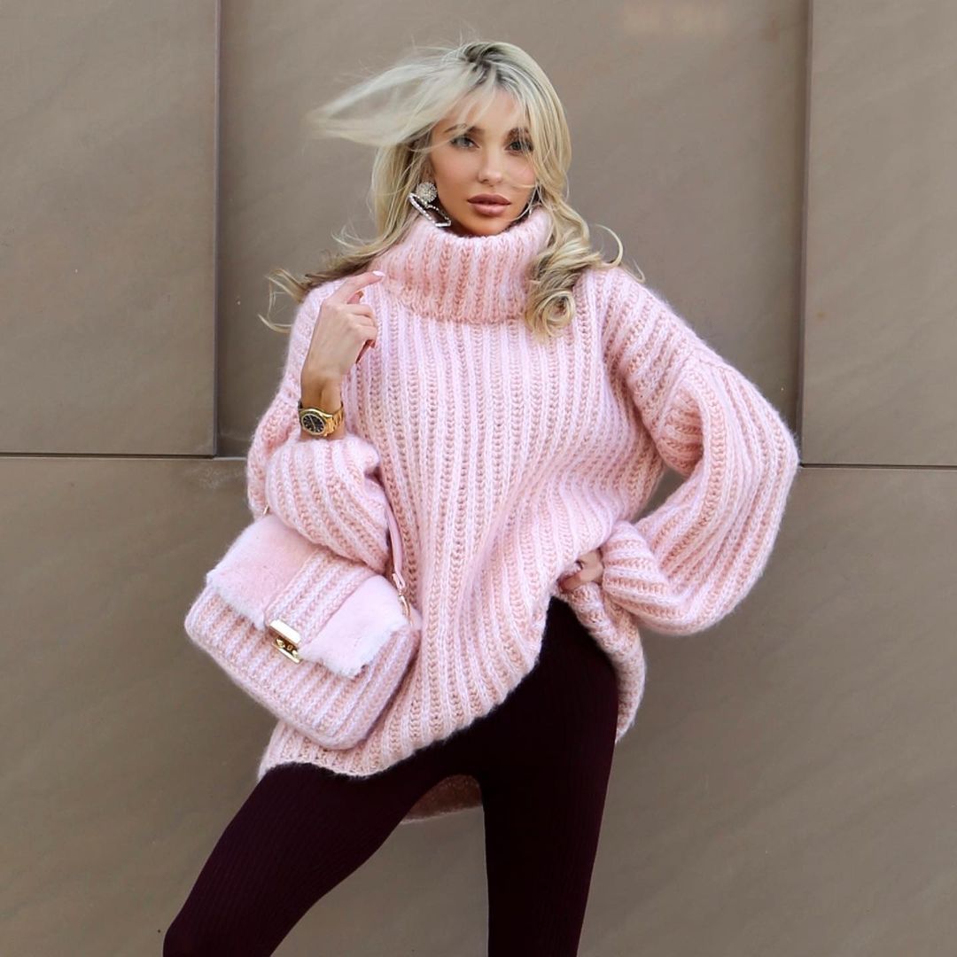 SILKE I OVERSIZE STRICKPULLOVER