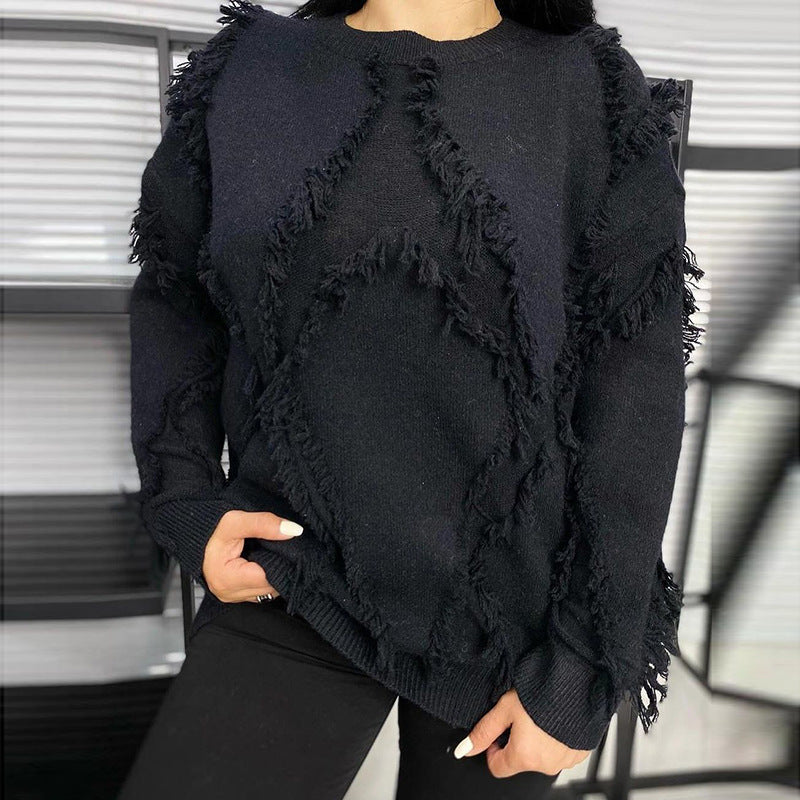 EVELIE I OVERSIZED STRICKPULLOVER
