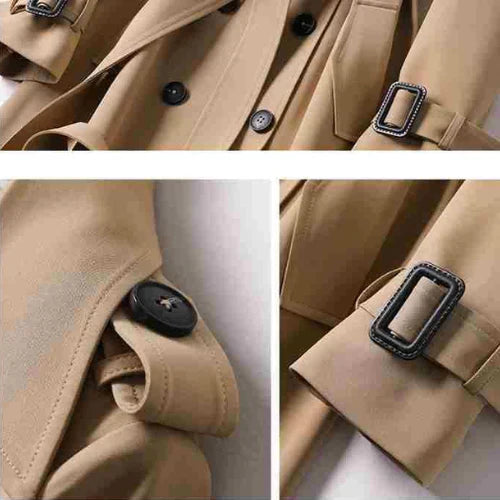 CLAIRE I ELEGANTER TRENCHCOAT