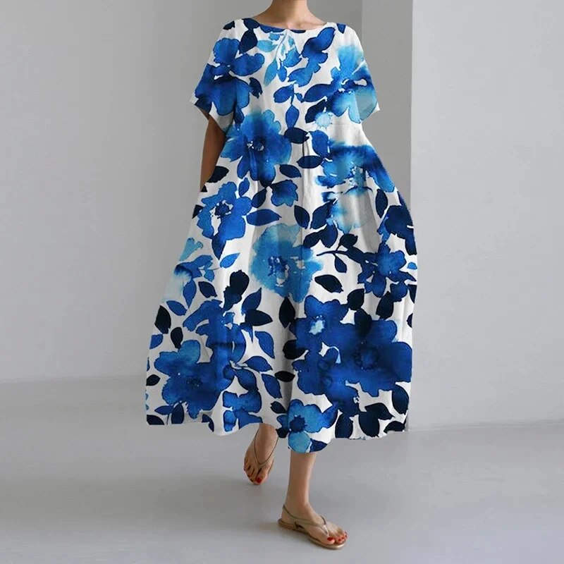 DAISY I ELEGANTES SWING-MIDIKLEID
