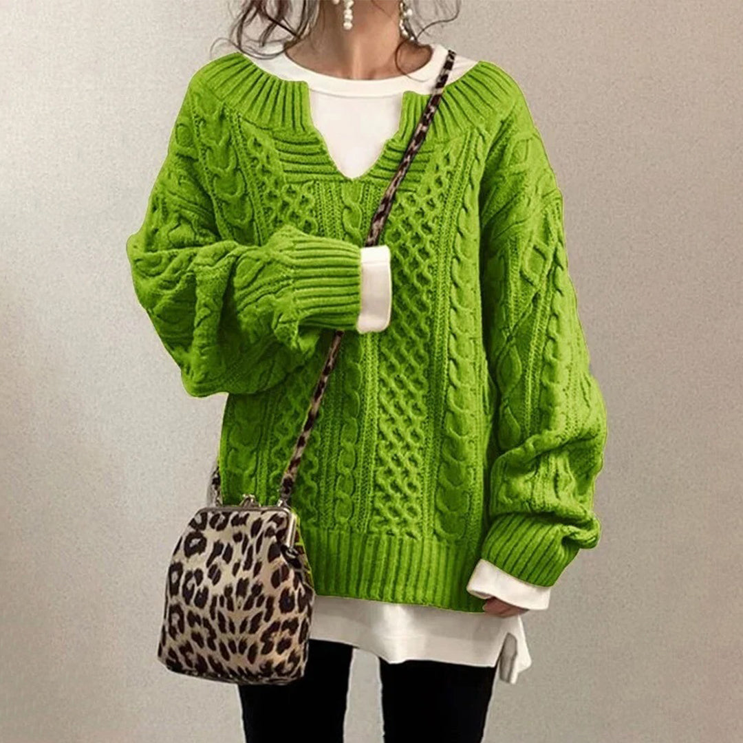 DELIA I OVERSIZE STRICKPULLOVER