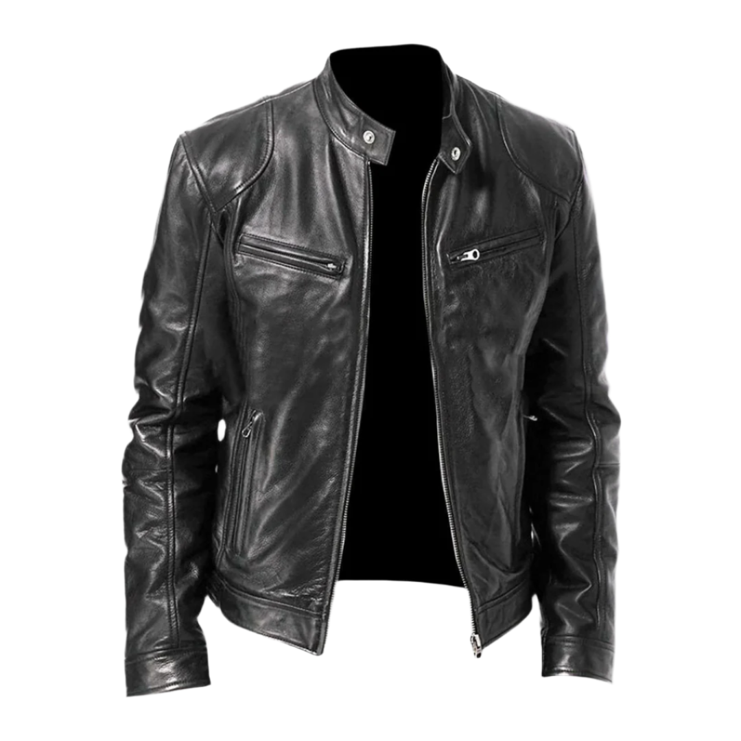 BERNHARDIN I BIKER-LEDERJACKE