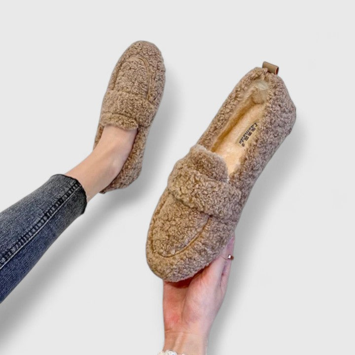 SOLENA I WARME FLEECE-LOAFERS