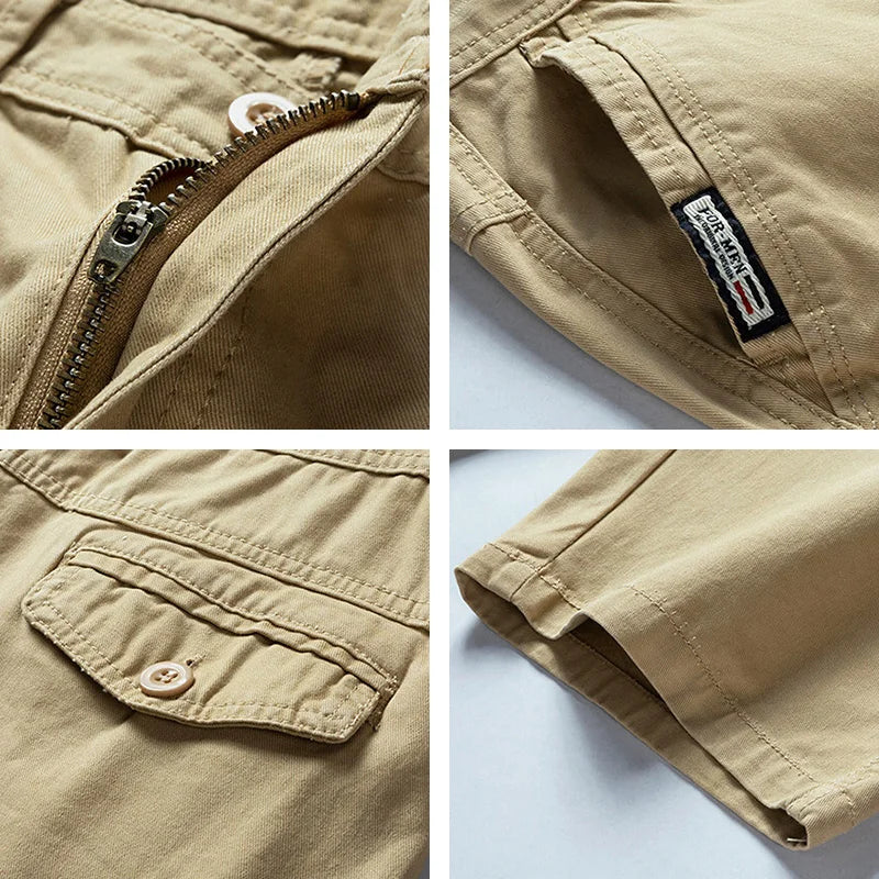 EDMUND I MODISCHE CARGOSHORTS