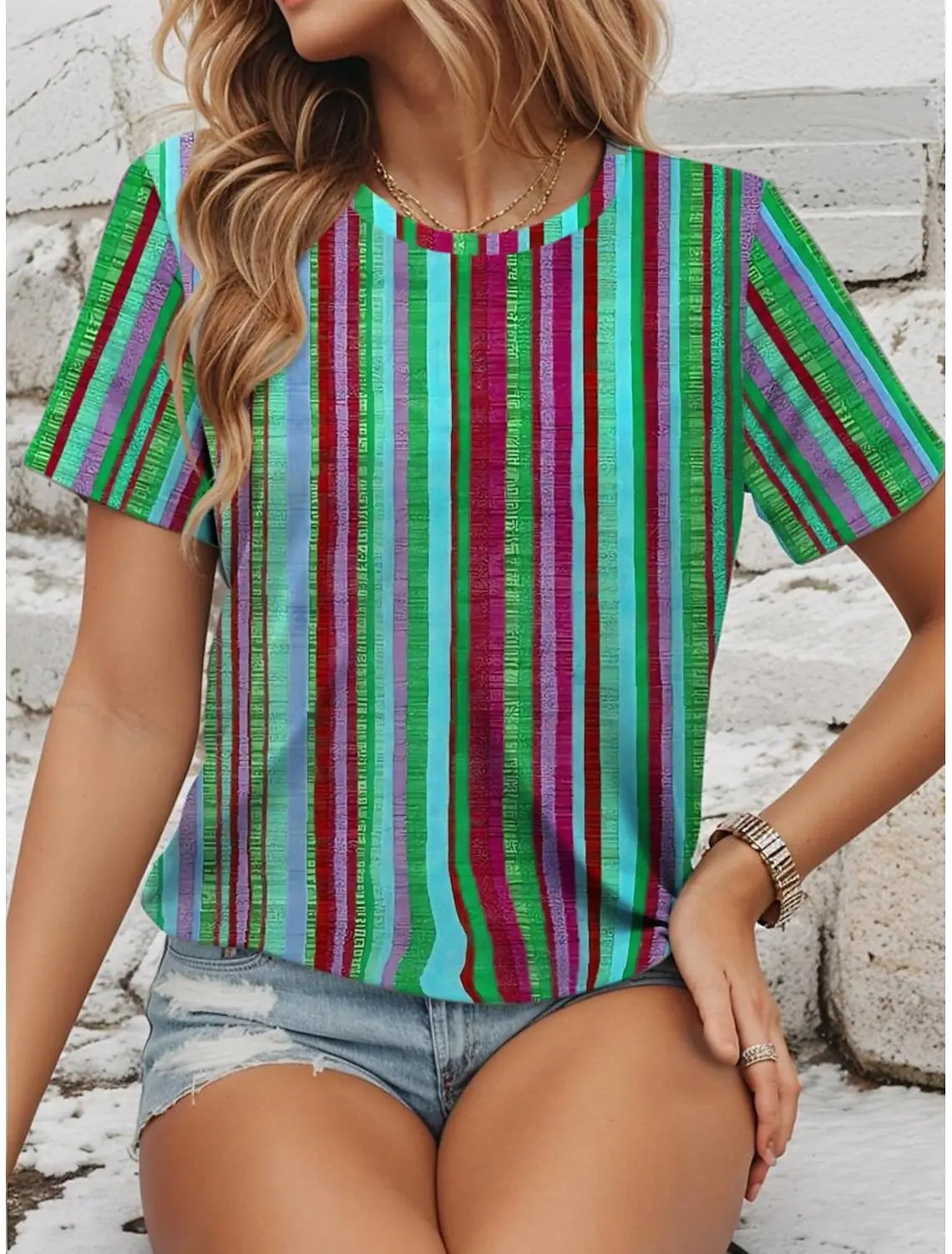 JULIANNA I LUXURIÖSE BLUSE MIT DRUCK