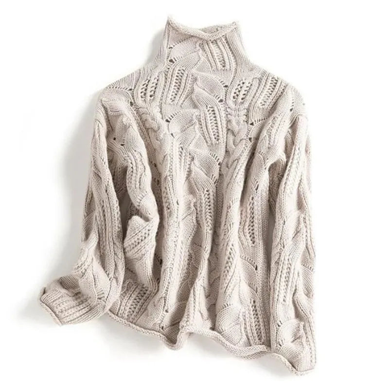 HENRIKE I ELEGANTER ROLLKRAGENPULLOVER