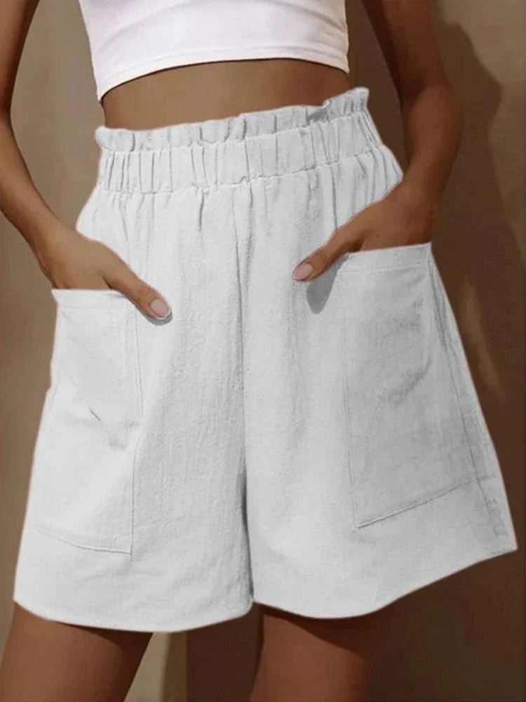 PHILIPPA I STYLISCHE HOCHTAILLIERTE SHORTS
