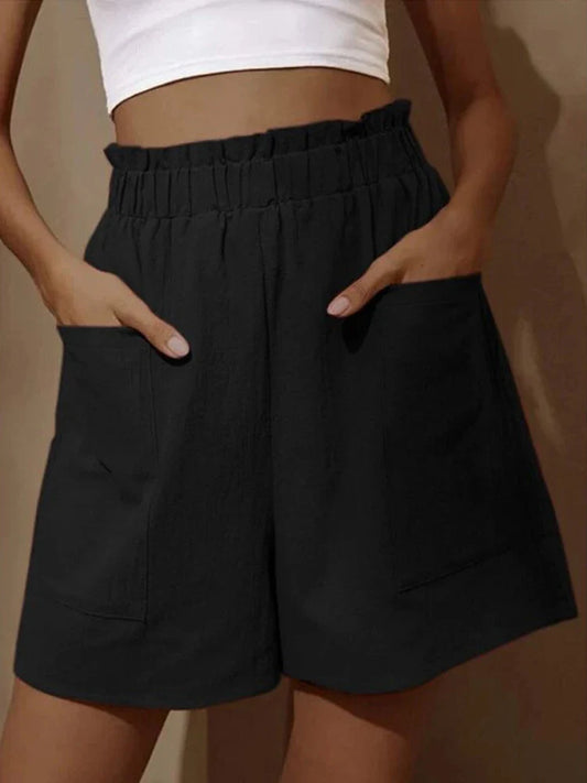 PHILIPPA I STYLISCHE HOCHTAILLIERTE SHORTS