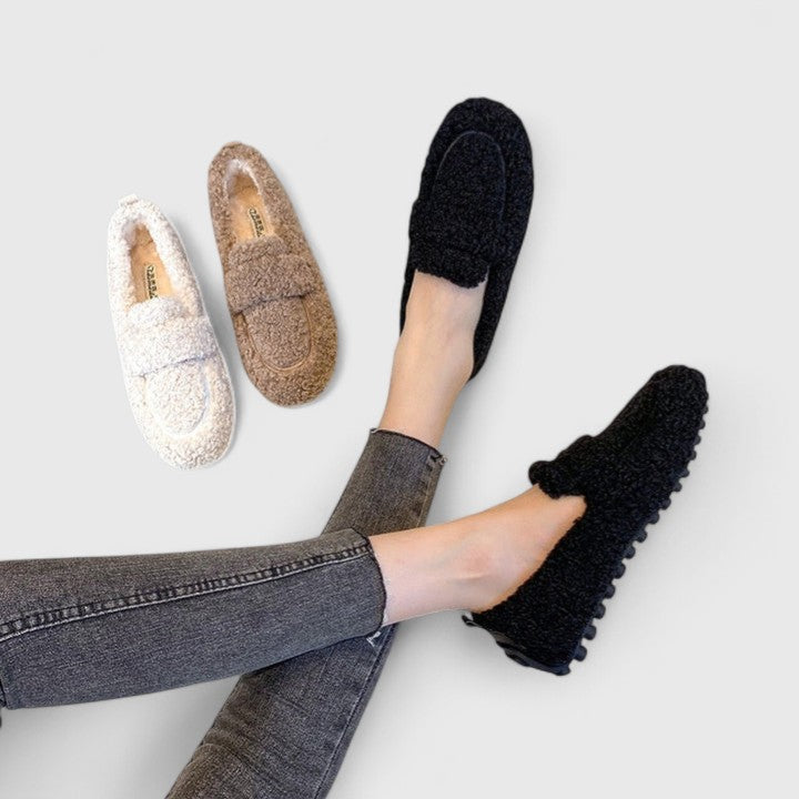 SOLENA I WARME FLEECE-LOAFERS