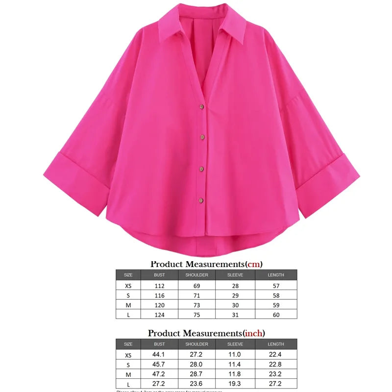EUSEBIA I ELEGANTE V-AUSSCHNITT-BLUSE