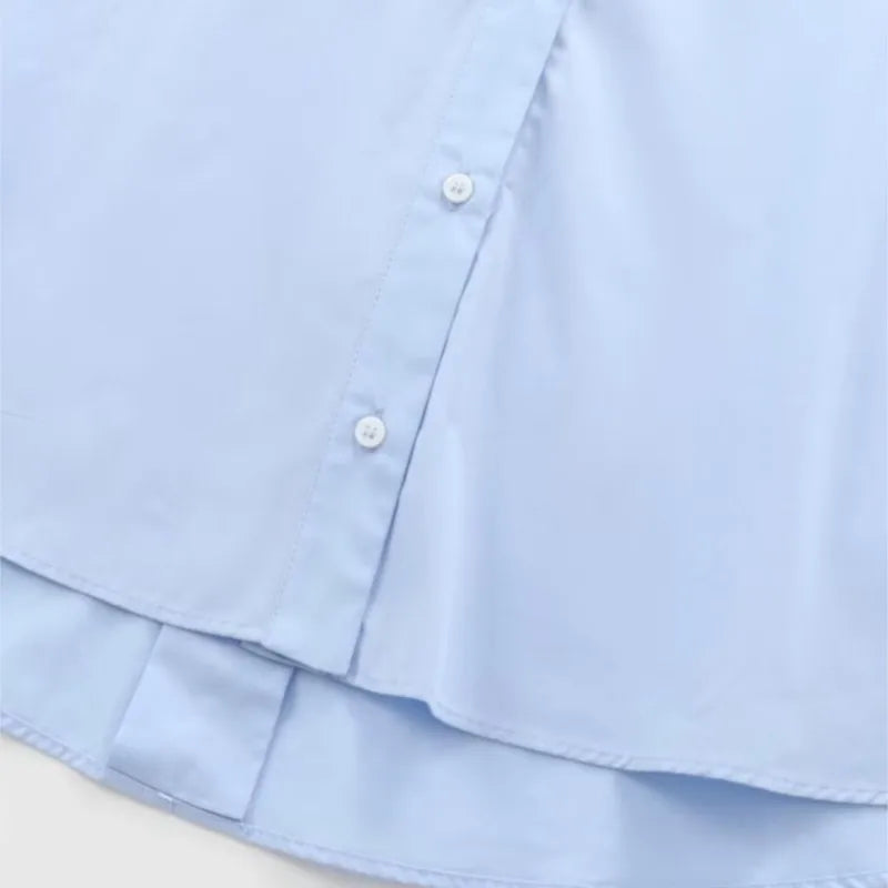 EUSEBIA I ELEGANTE V-AUSSCHNITT-BLUSE