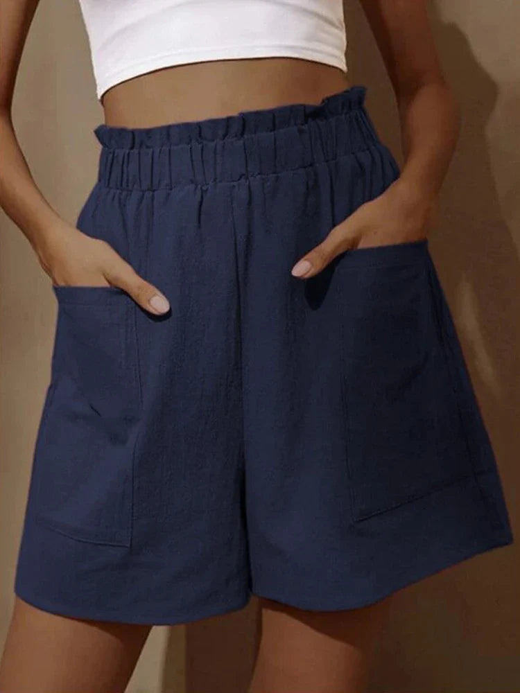 PHILIPPA I STYLISCHE HOCHTAILLIERTE SHORTS