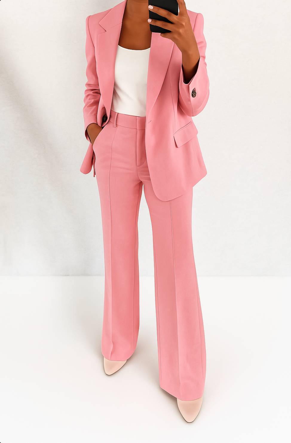 JULIANNA I STILVOLLES BLAZER- UND HOSEN-SET