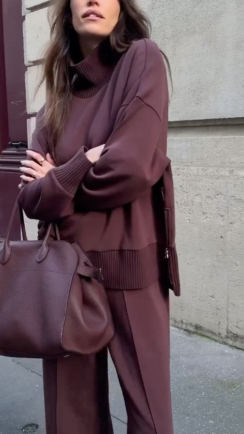LISBETH I ELEGANTES STRICK-SET
