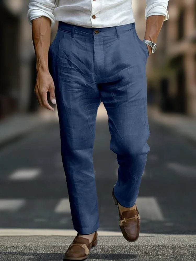 BALDUR I ELEGANTE LEINENHOSE