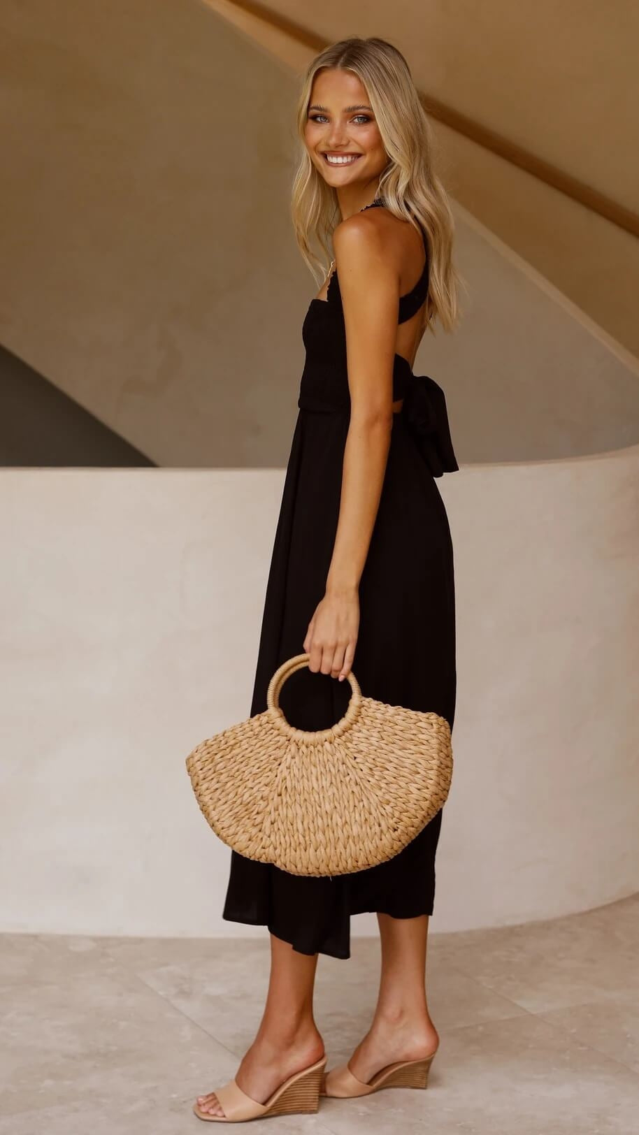 Leda - Elegantes Maxikleid