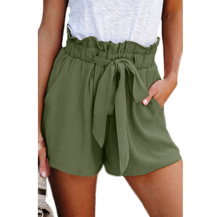 KAROLA I ELEGANTE SHORTS MIT GÜRTEL