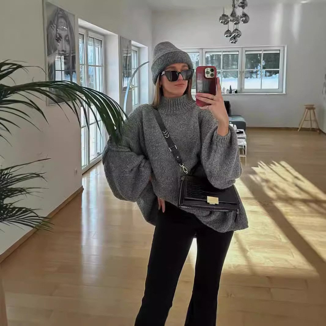 NORA I ÜBERGRÖßER STRICKPULLOVER