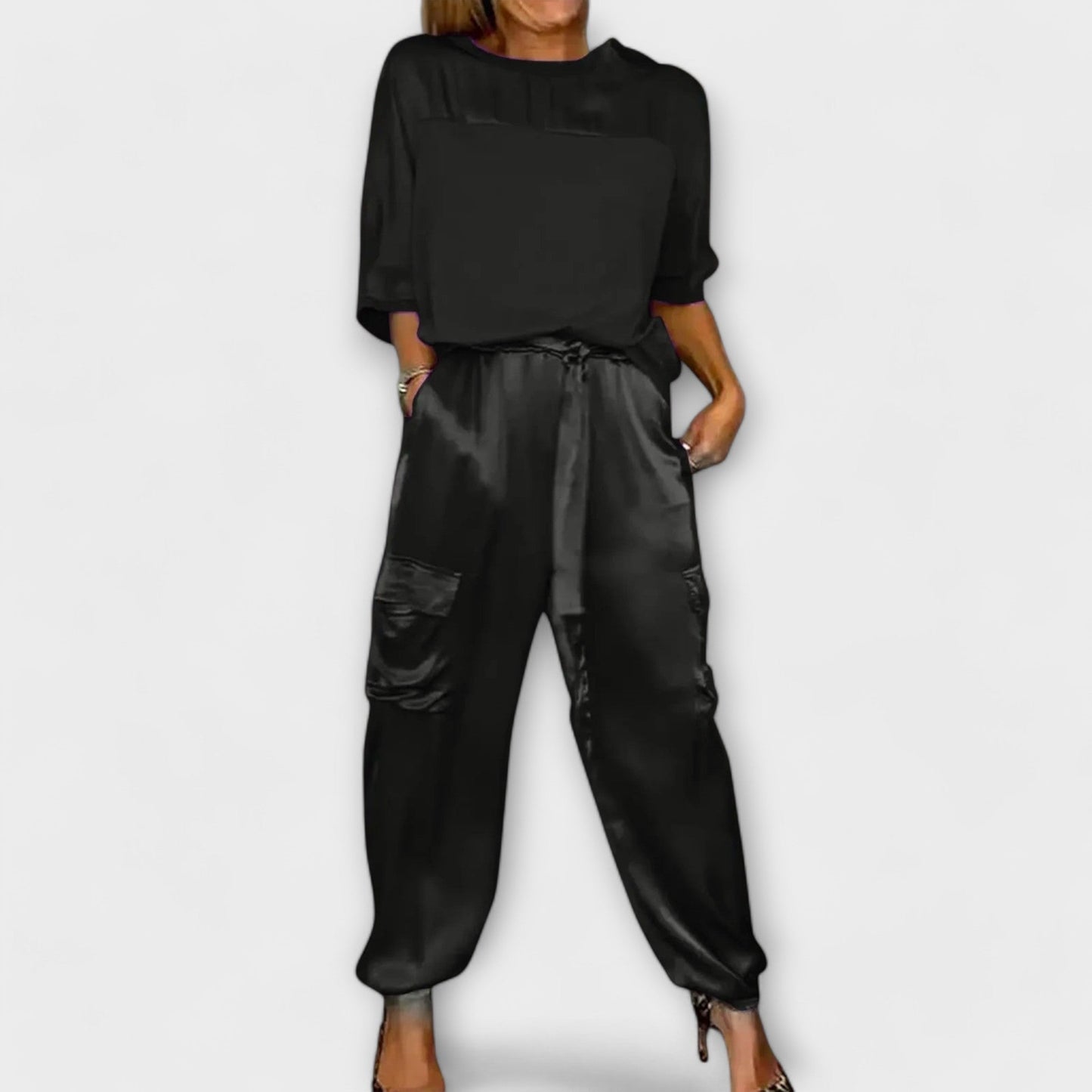 LIOBA I STYLISCHES OBERTEIL UND HOSEN-SET