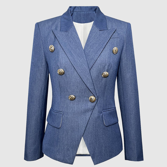THIDRA I VINTAGE-DENIM-BLAZER