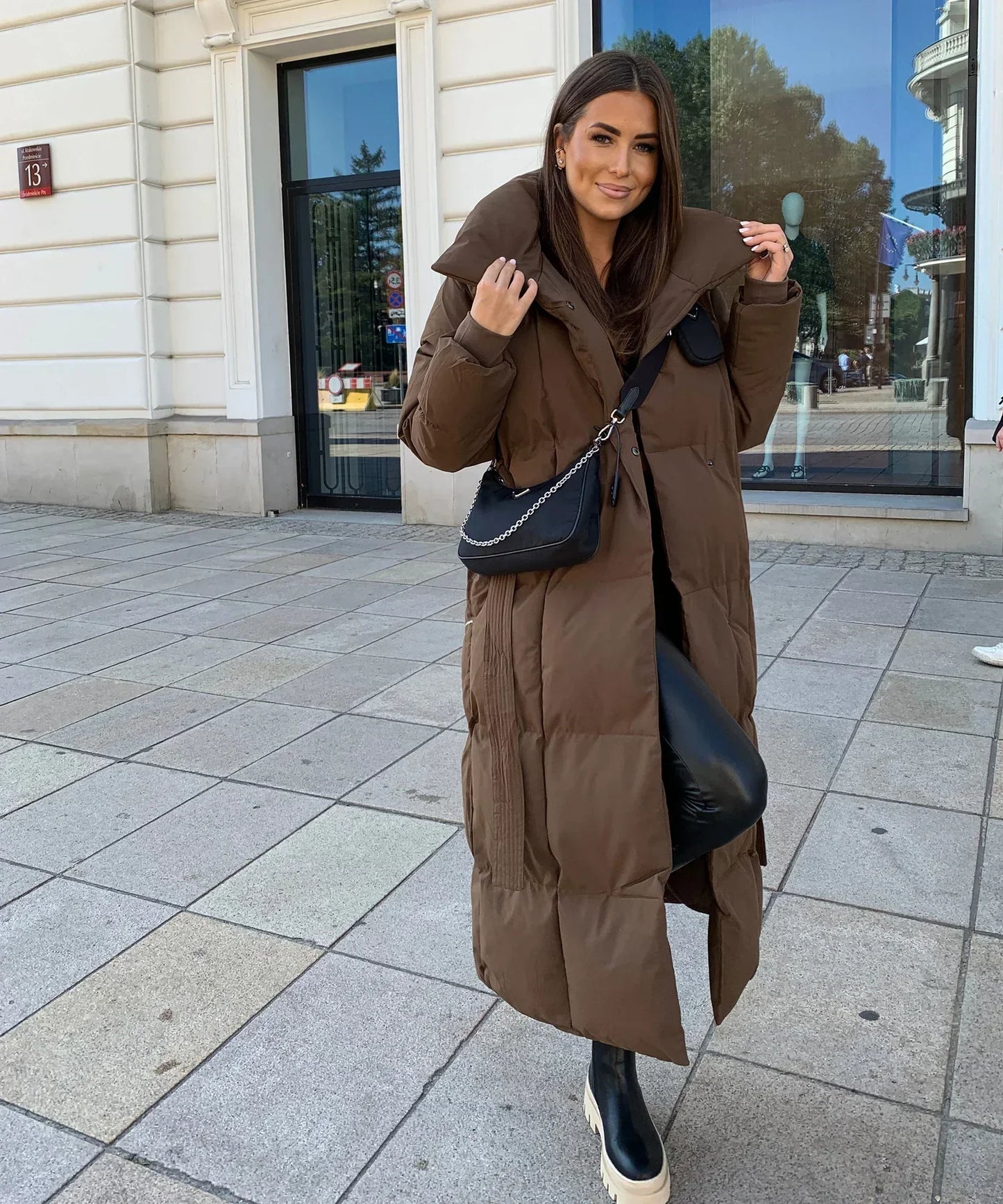 KARINA I GEFÜTTERTER WINTERMANTEL
