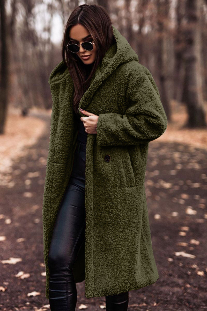 ADELINA I FRÜHLINGSMANTEL AUS FLEECE