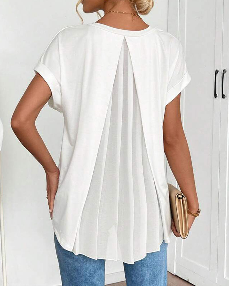 Lena | Classic Short Sleeve Blouse