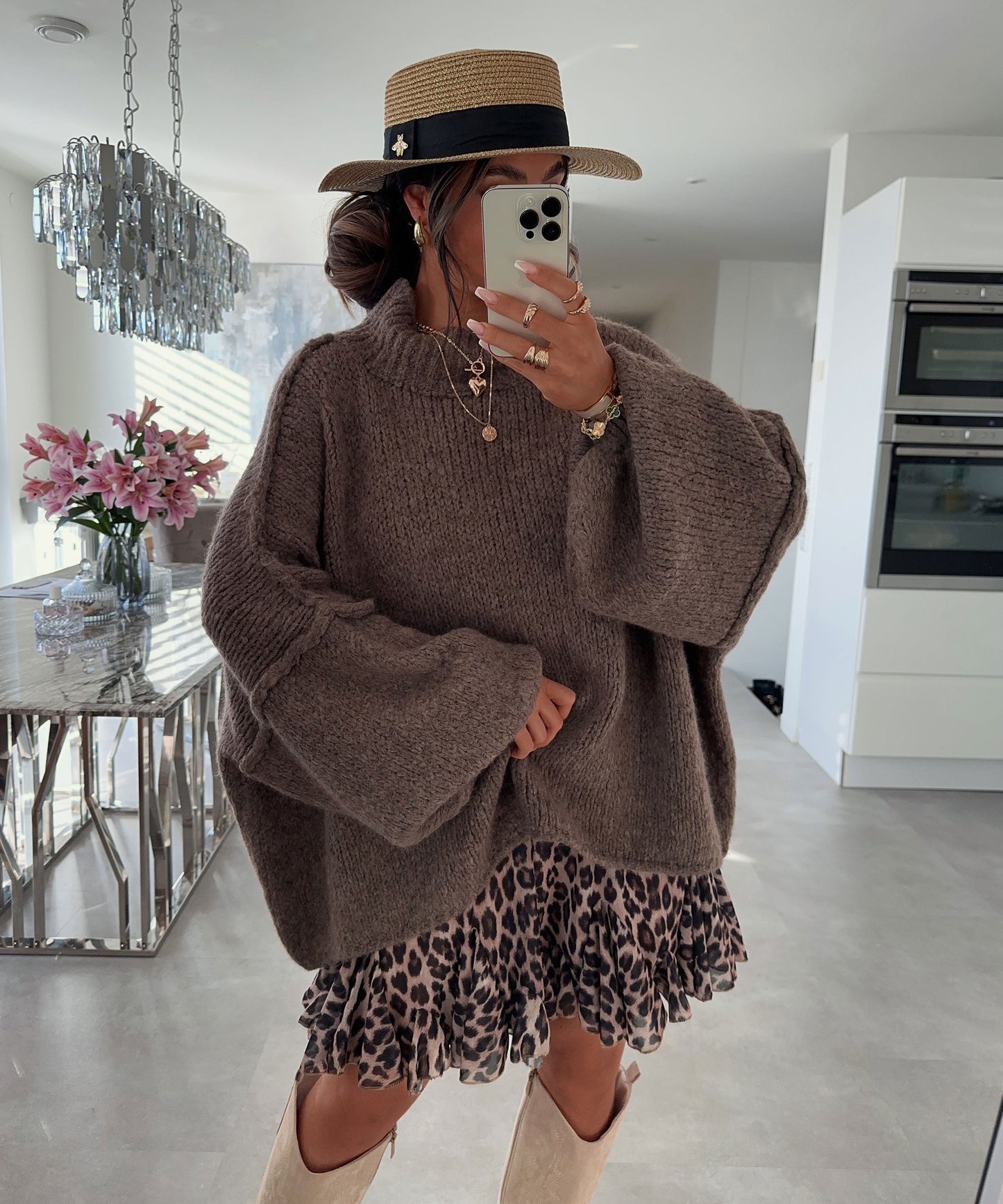 BRUNHILDE I BEQUEMER PULLOVER