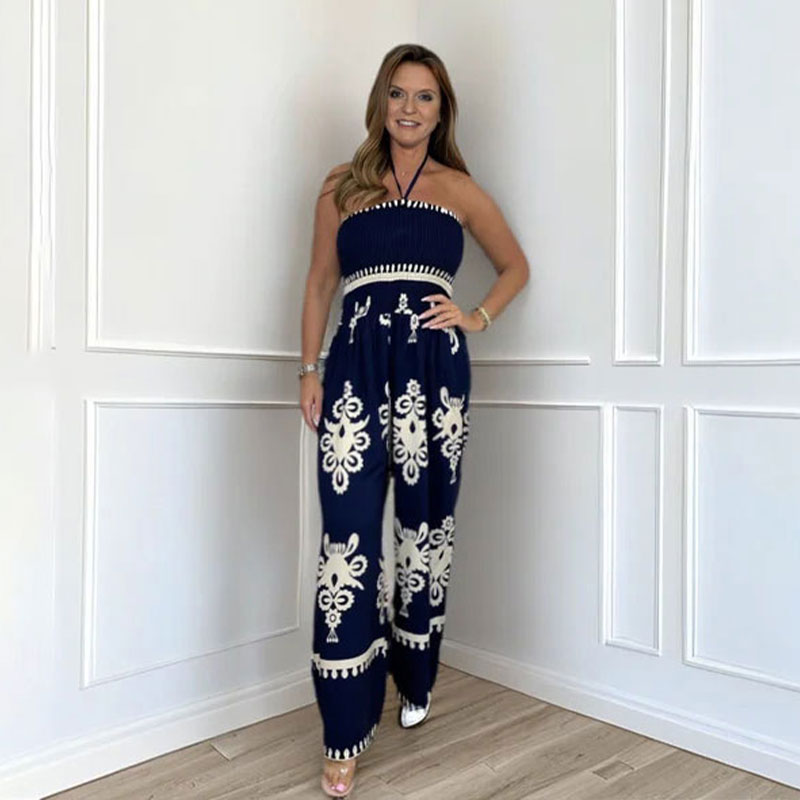 HEDDA I SCHULTERFREI JUMPSUIT