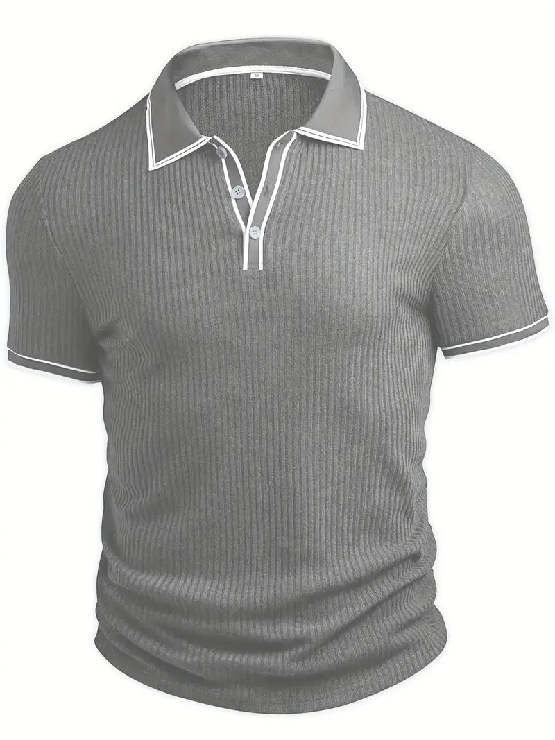 SEBASTIAN I STRUKTURIERTES POLOSHIRT